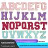 Adesivos autoadesivos bordados com letras para toalhas, etiquetas de tecido multicoloridas, acessórios para roupas, suprimentos transfronteiriços, adesivos bordados faça você mesmo