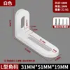 Suporte de Ângulo Espesso de Aço Inoxidável com Furo Longo Ajustável Cabeça Dupla Móvel Fixador Conector de Ângulo Reto 90 Graus Suporte de Placa Reta em Forma de L