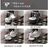 Conjunto de mesa de chá e cadeiras para varanda estilo chinês novo simples conjunto completo escritório sala de estar mesa de chá pequena simples chaleira integrada e mesa de chá