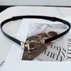 Cinto Transfronteiriço Fivela Estilo Coreano Ajustável Decorativo Vestido Terno Cinto Fino Cintura Apertada Suéter Decorativo Cinto Pequeno