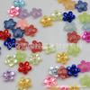 10mmABS imitação pérola cinco pequenas flores diy celular beleza adorno de cabeça acessório de cabelo material 1000/saco