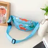 Nova Bolsa Infantil Meninos e Meninas Desenho Animado Dinossauro Pequeno Bolsa de Peito Bebê Lazer ao Ar Livre Porta-moedas Tendência Bolsa Transversal
