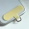 Parche de Lanyard para Teléfono de Tela Curada Almohadilla Fija en Forma de T Anti-Pérdida Funda de Teléfono de Tela Colorida Accesorio Fijo para Colgar No Poroso
