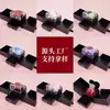 Dia dos Namorados Chinês Colar de Rosa Caixa de Presente com Batom Gaveta de Acrílico Transparente Caixa de Embalagem para Joias