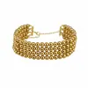 Moda Europeia e Americana Jóias Destaque ABS Popular Colar Feito à Mão Multi-camada Pérola Pescoço Cadeia Pescoço Acessórios Mulheres chocker