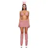 S-XXL Disfraz Sexy de Conejita Disfraz de Elfo Cosplay Atuendo de Performance Cosplay Uniforme de Conejita Sexy