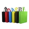 Bolsa não tecida bolsa tote LOGO bolsa de proteção ambiental impressão bolsa de compras publicitária em branco pronta entrega impressão urgente