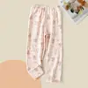 Pantalones de Otoño para Niños Algodón Puro Lycra Pantalones para Casa Niños y Niñas Medianos y Grandes Pijamas para Niños Calzoncillos Pantalones de Bebé de Otoño para Niños 0-12