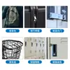 Candado Inteligente con Panel Protector de Huellas Dactilares Seleccionado Cuidadosamente para Bicicletas y Mochilas, Candado Electrónico para Viajes y Camping, Candado de Huella Dactilar