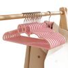 Cabide de Plástico Rosa com Laço em Formato de Coração para Roupas Cabide Criativo para Secar Roupas em Dormitório de Estudante Cabide Antiderrapante