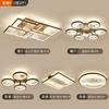 Nueva lámpara de techo china sala de estar dormitorio comedor lámpara moderna simple estilo chino led juego de combinación de paquete para el hogar