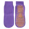 Meias Antiderrapantes para Trampolim para Homens e Mulheres Todas as Estações Novas Meias Infantis para Interior Meias para Yoga de Educação Infantil Meias Respiráveis Antiderrapantes