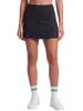 Falda Deportiva de Cintura Alta Corte A para Mujer, Secado Rápido, Elástica, Transpirable, Adecuada para Yoga, Fitness, Correr, Tenis y Bádminton