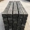Dormentes de ferrovia usados para aplicações em mineração subterrânea, caracterizados por textura densa e dura, e alta capacidade de carga