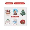 Nueva tarjeta de Navidad Papá Noel caja de regalo embalaje etiqueta decoración ramo de flores fila de pastel