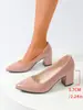 Sapatos de Salto Alto Femininos de Couro Pointy-Toe Slip-On Estilo Novo Inverno 2025 Direto do Fabricante para Exportação Transfronteiriça