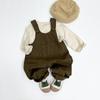 Overoles de Verano para Niños Pantalones de Niño Primavera Versátil Estilo Coreano Color Sólido Holgados Monos para Niñas Venta al por Mayor
