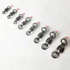 Anilla giratoria grande individual de alta resistencia a la tracción, Anilla giratoria con rodamiento simple soldada, Conector giratorio con rodamiento grande, Accesorios para equipo de pesca