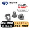 Bisagra Acero Inoxidable 304 Tornillo Excéntrico Ferretería de Control de Puertas Piezas No Estándar Procesamiento Remache Avellanado Doble Hexagonal Personalizado