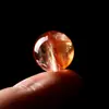 Jingde Jewelry Cristal Natural Ágata Vermelha Contas Soltas Acessórios para Joias DIY Feitos à Mão Contas para Pulseira Semi-Acabada