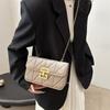 Bolso de Hombro de Nicho Estilo Coreano para Mujer 2025 Nueva Moda Bolso Pequeño de Axila Bolso Cuadrado Pequeño Bolso Acolchado para Mujer