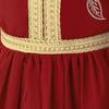 Vestidos Formales Europeos y Americanos de Comercio Exterior para Niñas, Vestidos de Princesa, Vestidos de Noche de Manga Larga, Vestidos Estampados de Florista para Actuaciones