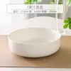 Prato cerâmico para cozinhar no vapor com tampa, bandeja de vapor aprofundada, prato fundo branco de porcelana de ossos, prato para pudim de ovos cozidos no vapor, prato para uso doméstico