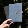 Caderno com Fivela Tipo A5U Evento da Empresa Bloco de Notas para Escritório Comercial Pode Ser Impresso com Logo Portátil