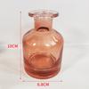 Botella de Aromaterapia, Botella Vacía, Taza de Vidrio de Panza Grande, Adorno de Manualidades Transparente, Difusor de Ratán sin Llama, Descuento