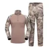 Conjunto de Traje Rana G2 para Hombre, Manga Larga Camuflaje Americano Ropa para Exteriores Resistente al Desgaste Uniforme Táctico, Traje de Entrenamiento al por Mayor, Uniforme de Seguridad Transfronterizo