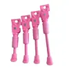 Pata de Cabra para Bicicleta Infantil 12 14 16 18 20 pulgadas Rosa Soporte para Bicicletas de Niños Soporte de Estacionamiento
