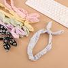 Venta al por mayor de fábrica diadema de tela con lazo de margarita pequeña para niños, diadema pequeña y fresca, accesorios para el cabello ins, diadema coreana