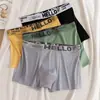 Roupa íntima masculina atacado masculina plus size cintura antibacteriana respirável confortável textura de algodão shorts boxer cabeça fabricantes masculinos em nome do cabelo