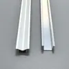 Fábrica de Origen Gabinete de Puerta Corredera Riel de Aluminio para Puerta Corredera Mueble de Gabinete Ranura Deslizante Perfil de Aleación de Aluminio Polea Riel de Color Antiguo Engrosado