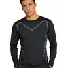 Pronta Entrega Roupas Esportivas Masculinas Corrida Treinamento Esportes ao Ar Livre Secagem Rápida Fitness Azul Treinamento de Futebol Roupas Esportivas de Alta Elasticidade