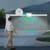 Luzes Solares para Jardim Externo, Tipo Um para Dois, para Novas Áreas Rurais, Iluminação Residencial, Iluminação Automática no Escuro, Luzes de Rua Super Brilhantes