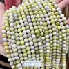 Piedra Natural Cuentas Redondas Gama Alta Turmalina Calcedonia Ágata Cuentas Sueltas Cuentas para Hilo Pulsera Joyería DIY Accesorios Hilo de Mano Cuentas