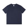 Camiseta Pesada Estilo Americano, Manga Curta Masculina 100% Algodão, Camiseta Básica Casual Discreta, Top Liso Solto e Simples