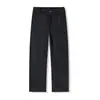 "Mistura de Lyocell" Estilo Old Money Caimento Fluido Calça Casual Reta com Barra Afunilada para Homens Outono Simples para o Dia a Dia Calça Longa Solta