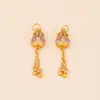 Colgante de Calabaza Hueca Esmaltada Chapado en Oro que Conserva el Color para Pulsera o Collar DIY Accesorios de Joyería Colgante Pequeño Tejido con Hilo Rojo