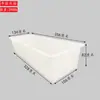 Caixa Quadrada de Tendão de Boi Plástico de Grau Alimentício Resistente a Ácido e Alcalino Tanque de Água Caixa Dobrável de Oxford Espessada Balde Retangular Pode Ser Carrinho