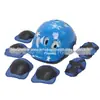 Protetores de Capacete Infantil Patins com Rodinhas Protetores Conjunto de 7 Peças Protetores de Patinete Conjunto de 6 Peças