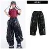 Fantasias de Dança Jazz para Meninas Trajes Modernos para Apresentações de Dança Infantil Tendência Cool Moda de Passarela Conjunto de Jazz para Street Dance Infantil