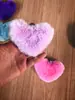 Suministro de Mochilas Pequeñas con Forma de Corazón de Melocotón, Llaveros con Forma de Corazón, Encantos Creativos para Mochilas con Forma de Corazón Lindos, Peluches de Regalo
