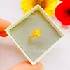 Anel de abertura de flor de rosa antiga de fornecimento ao vivo para mulheres, cobre banhado a ouro, anel de flor da maré nacional, anel anel anel atacado