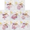 Pingente de presente comemorativo encantador Nova estrela Amor Lantejoulas Carta Borla Chaveiro Moda Bolsa Pingente