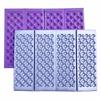 Cojín plegable portátil para exterior tipo nido de huevo, panal de abeja, cuatro pliegues, cojín pequeño, cojín con ranura para huevo XPE, fabricantes