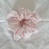 Goma para el pelo tipo scrunchie de color sólido simple estilo bosque para mujer, Cinchuelo de alta gama para el cabello, Alta elasticidad, Accesorio para el cabello con banda de goma duradera