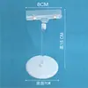 Clip Publicitario, Clip de Doble Cabeza, Clip para Etiqueta de Estante, Clip para Pegatina de Explosión, Clip de Cristal, Clip para Tarjeta de Mesa