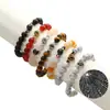 Amazon Nuevo 100 Idiomas Te Amo Pulsera de Piedra Natural Ojo de Tigre Pulsera Tejida a Mano para Pareja